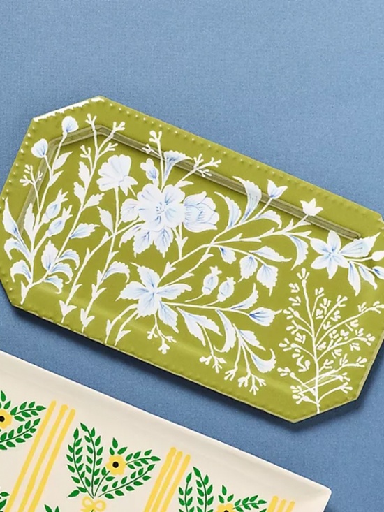 Anthropologie Other - Anthropologie "Trinket tray in enamel cottage core" NWT
